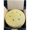 Image 2 : 100-Pack of Speedwox 6-Inch Hook and Loop 6-Hole Sanding Discs - 240 Grit - New in Box