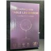 Image 7 : 1 Rechargeable Wall Mounted Makeup Mirror; 8-Inch Double Sided 1X/10X Magnification - NEW