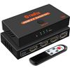 Image 1 : 1 Rasfox 3-Port HDMI Switcher with Remote - Connect 3 HD Devices to 1 HDMI Port - New