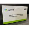 Image 2 : 1 Auvon Dual Channel TENS Machine/Electric Muscle Stimulator with 20 Modes - For Pain Relief - New