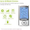 Image 6 : 1 Auvon Dual Channel TENS Machine/Electric Muscle Stimulator with 20 Modes - For Pain Relief - New