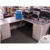 Image 1 : Smed L-shape Double Ped Desk