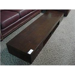 Long Mahogany Coffee Table