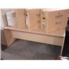 Image 1 : Maple Desk And Credenza