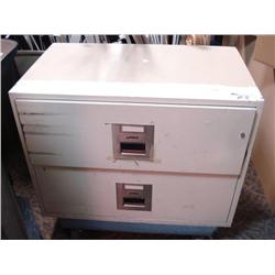 2 Drawer Lateral Fire Proof File Cabinet