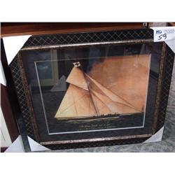 Framed Print - Schooner