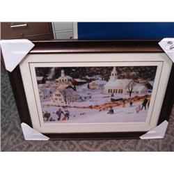 Framed Print - Winter Days