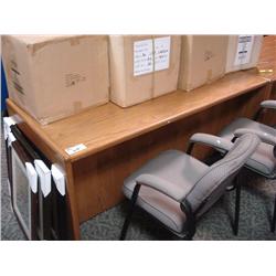 Oak Rolled Edge Executive Desk