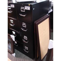 Black 4 Drawer Vertical File Cabinet