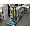 Image 1 : Janitor's Cart C/w Tennant Vacuum