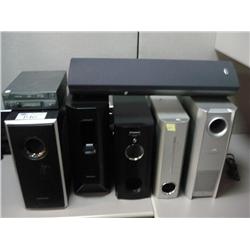 Large Lot Of Speakers