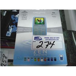 Zen Mp3/photo Viewer