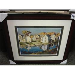 Limited Edition Print 288/495 'white Village'