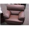 Image 3 : Brown Leather Sofa, Loveseat & Chair Set
