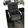 Image 1 : Black Hiback Executive Chair