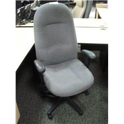 Grey Hiback Executive Chair