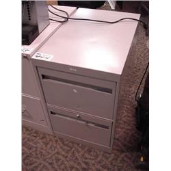 Grey 2 Drawer Legal File Cabinet