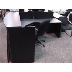 Grey Gallery Reception Desk