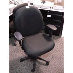 Black Gas Lift Chair