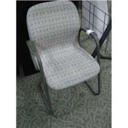 Grey Gas Lift Chair