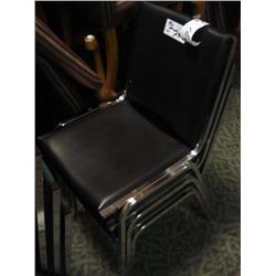 Black Stacking Chair