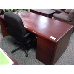 Mahogany Executive Desk