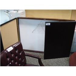 Mahogany Wall Mount Conference Board