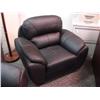 Image 3 : Black Leather Sofa, Loveseat And Chair Set
