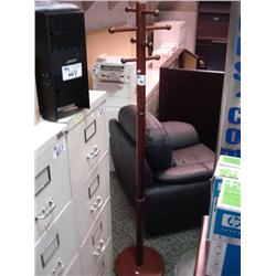 Mahogany Coat Rack