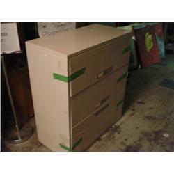 3 Drawer Lateral File Cabinet