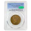 Image 1 : 1840 Sm Dt Braided Hair Large Cent PCGS MS62 BN CAC