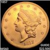 Image 1 : 1857 $20 Gold Double Eagle UNCIRCULATED