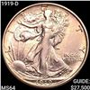 Image 1 : 1919-D Walking Liberty Half Dollar CHOICE BU