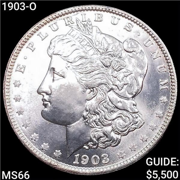 1903-O Morgan Silver Dollar GEM BU