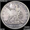 Image 1 : 1878-CC Silver Trade Dollar ABOUT UNCIRCULATED