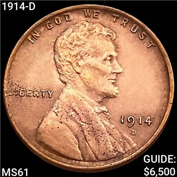 1914-D Wheat Cent UNCIRCULATED