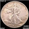 Image 1 : 1921-S Walking Liberty Half Dollar UNCIRCULATED