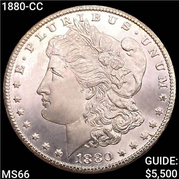 1880-CC Morgan Silver Dollar GEM BU