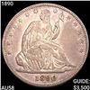 1890 Seated Liberty Half Dollar CHOICE AU