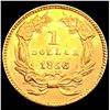 Image 2 : 1856 Rare Gold Dollar UNCIRCULATED
