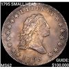Image 1 : 1795 SMALL HEAD Flowing Hair Half Dollar UNCIRCULATED
