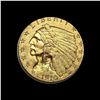Image 1 : 1910 Indian Head Quarter Eagle $2.50 Gold CLOSELY UNCIRCULATED