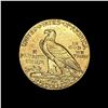 Image 2 : 1910 Indian Head Quarter Eagle $2.50 Gold CLOSELY UNCIRCULATED