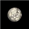 Image 1 : 1853 Silver Three-Cent Piece LIGHTLY CIRCULATED