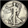 1938-D Silver Walking Liberty Half Dollar LIGHTLY CIRCULATED
