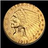 Image 1 : 1915 Indian Head Gold $2.50 Quarter Eagle UNCIRCULATED