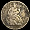 Image 1 : 1869-S Silver Half Dollar NICELY CIRCULATED