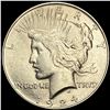 Image 1 : 1924 Silver Peace Dollar NICELY CIRCULATED