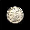 Image 1 : 1867-S Seated Liberty Half Dime LIGHTLY CIRCULATED