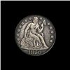 Image 1 : 1850 Seated Liberty Dime LIGHTLY CIRCULATED